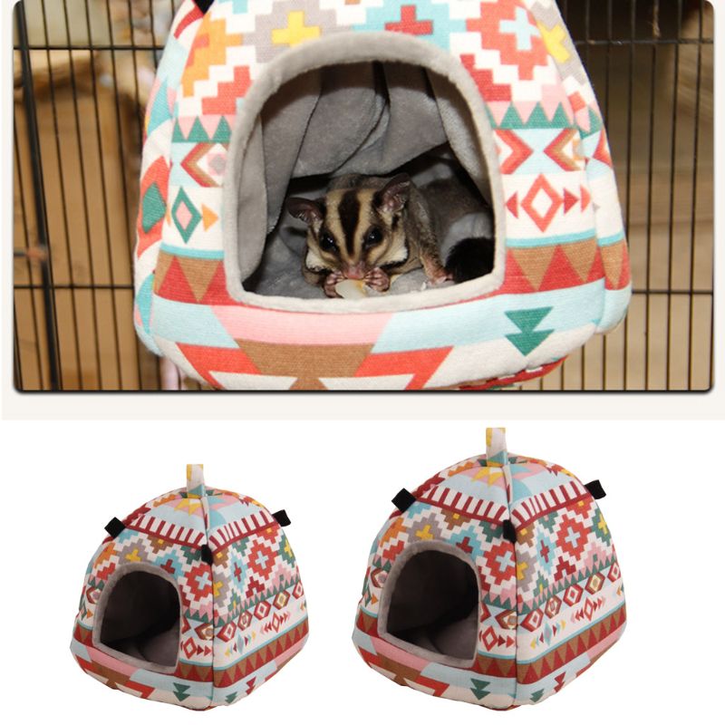 Small Pet Cage Sleeping Bed House Habitat