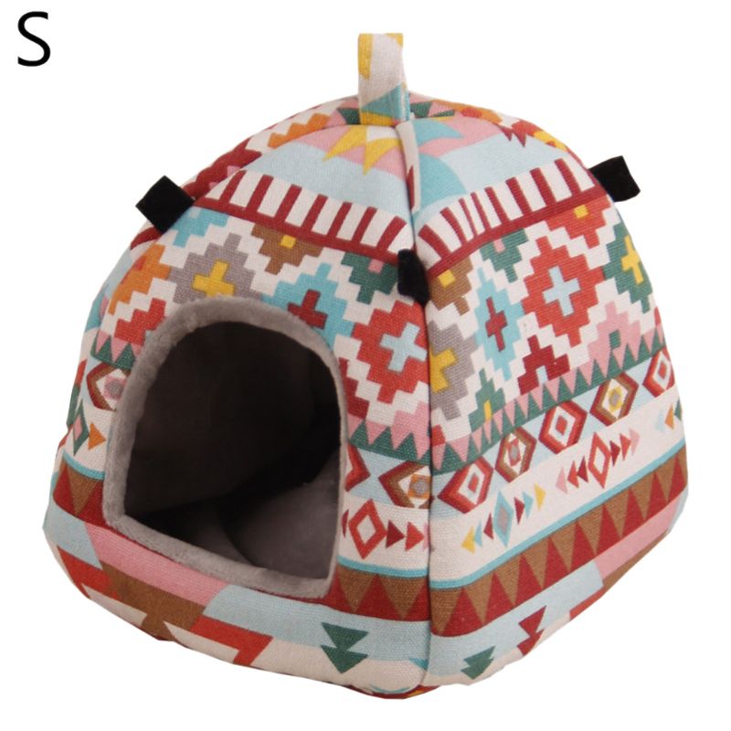 Small Pet Cage Sleeping Bed House Habitat